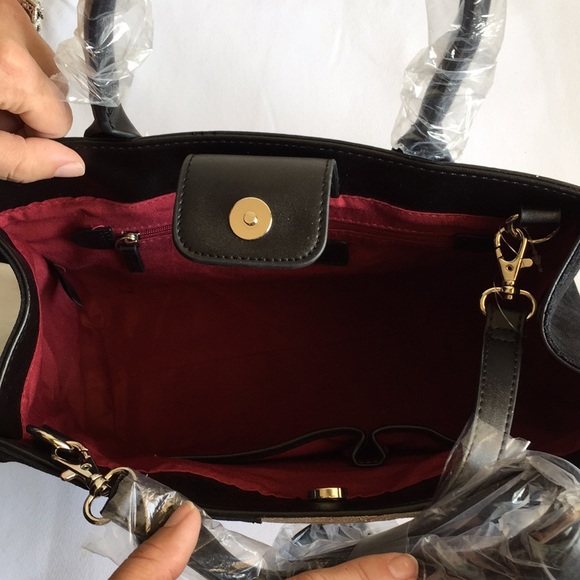 Giani  Bernini Multi Patchwork Leather handbag. - Picture 6 of 6